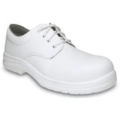 Fehér színű munkacipők, lábbelik, csizmák