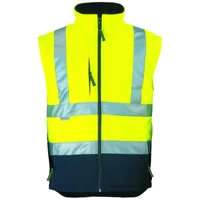 STATION FLUO SOFTSHELL DZSEKI, sárga