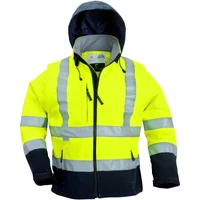 STATION FLUO SOFTSHELL DZSEKI, sárga