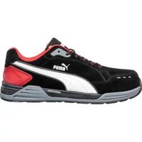 Puma Airtwist Blk Red Low S3 ESD HRO SRC munkavédelmi cipő