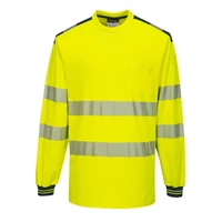 T185 - PW3 Hi-Vis hosszú ujjú póló