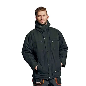 EMERTON téli kabát fekete/narancs  EMERTON téli kabát fekete/narancs