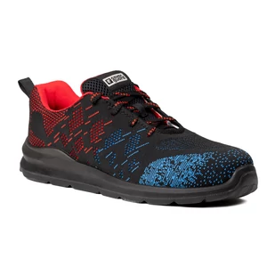 OTAVITE S1P  FEKETE/PIROS/KÉK SPORT VÉDŐFÉLCIPŐ