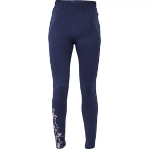 YOWIE NEW LEGGINS navy/világos lila