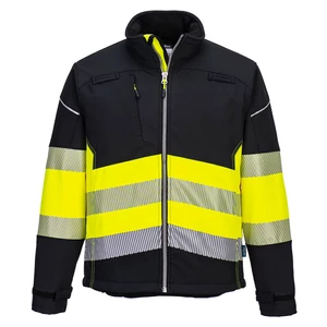 PW375 - PW3 Hi-Vis Class 1 Softshell kabát PW375 - PW3 Hi-Vis Class 1 Softshell kabát