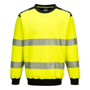 PW379 - PW3 HI-VIS KÖRNYAKÚ PULÓVER