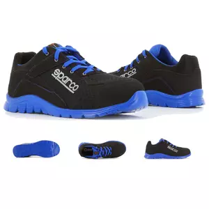 Sparco Practice munkavédelmi cipő S1P (kék-fekete)