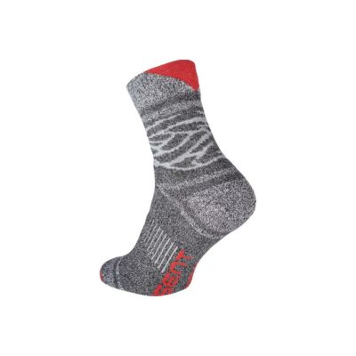 OWAKA zokni szürke/piros