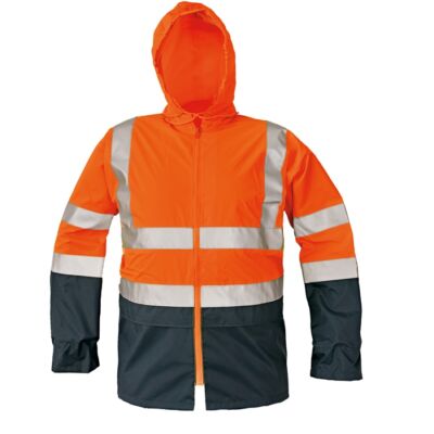 EPPING kabát fényv narancssárga/navy
