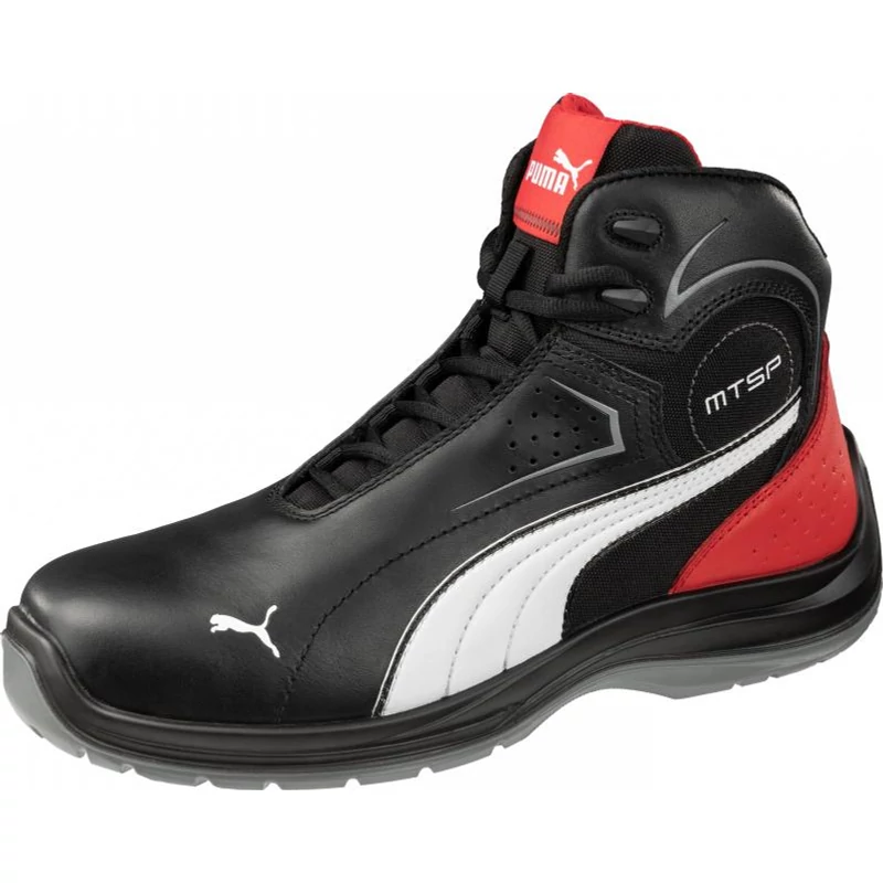 PUMA TOURING BLACK MID S3 ESD SRC munkavédelmi bakancs