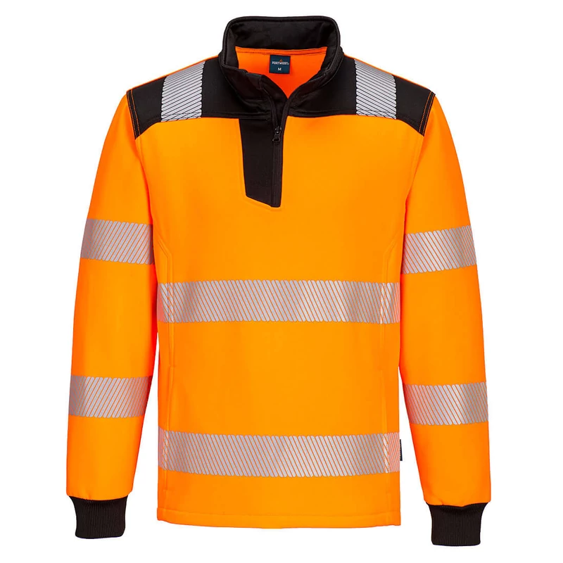 PW326 - PW3 Hi-Vis 1/4 Zip melegítőfelső