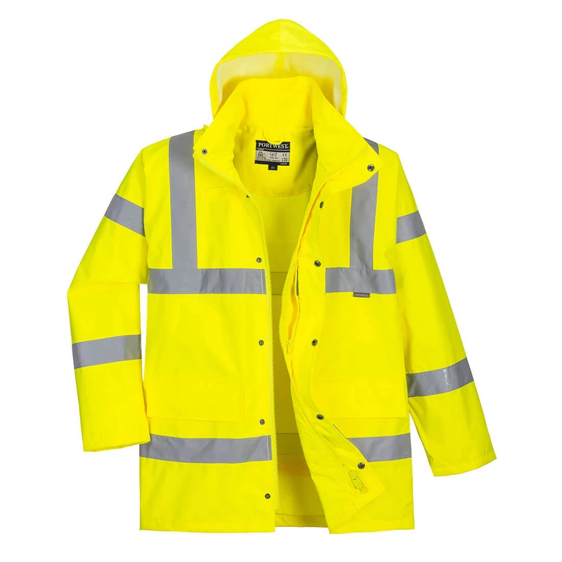 RT60 - Hi-Vis légáteresztő rain traffic kabát