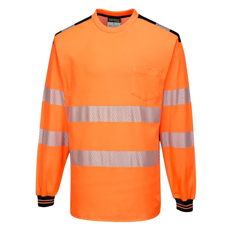 T185 - PW3 Hi-Vis hosszú ujjú póló